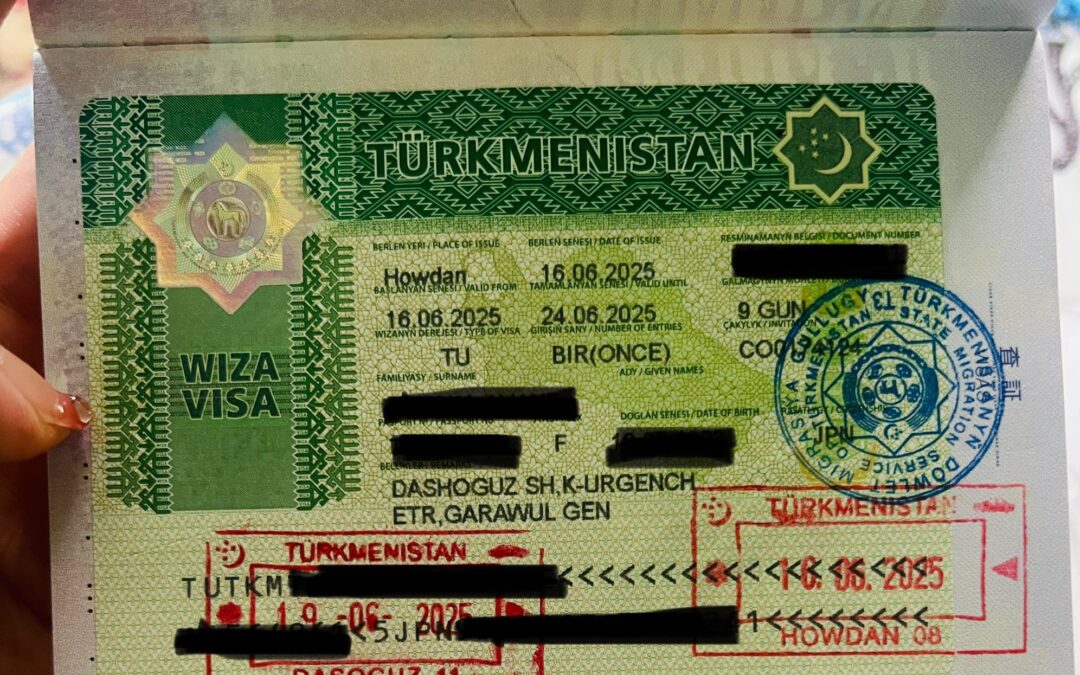 Turkmenistan Visa Guide 2026: Tourist Visa, LOI & Visa on Arrival
