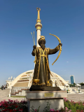 Oguz Khan Monument in Ashgabat