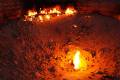 3 Day Turkmenistan Tour from Ashgabat: Darvaza & Night Train to Bukhara Darvaza Gas Crater – burning fire in the heart of the Karakum Desert