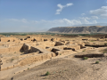 Ancient Nisa Ruins and Kopet Dag Mountains